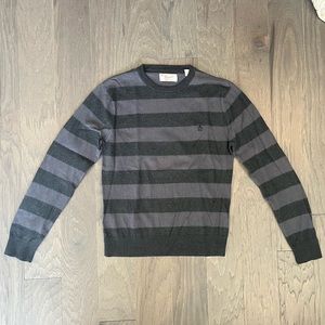 Original Penguin Striped Cashmere Blend Sweater Size Medium
